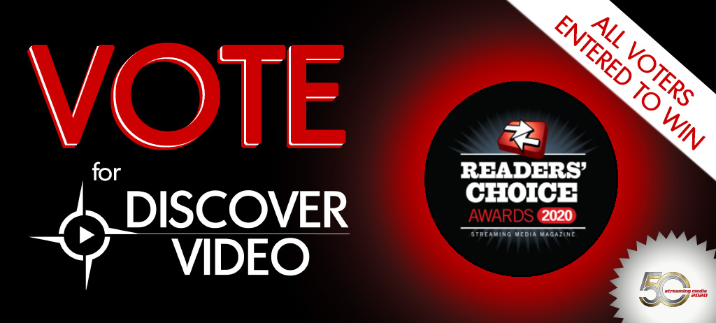 DiscoverVideo Nominated for Best of Streaming