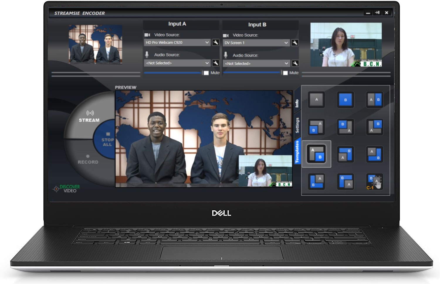 Rover Dedicated Laptop Streaming Encoder System from DiscoverVideo
