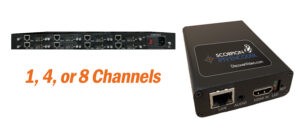 Scorpion Live IPTV HD Streaming Encoder Appliances from DiscoverVideo