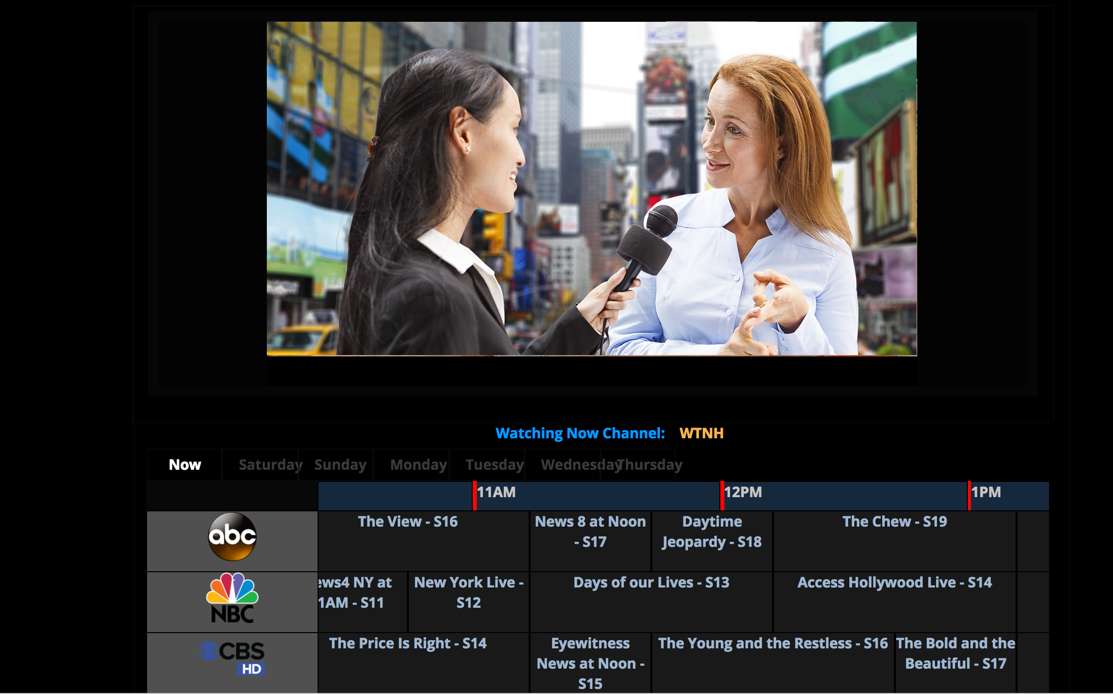 Private IPTV Distribution & TV Guide from DiscoverVideo