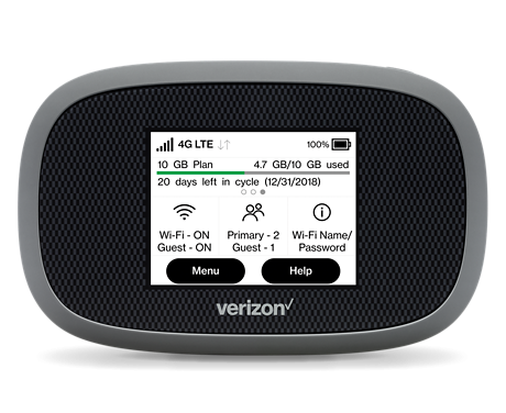 Verizon Hotspot for Highspeed Cellular Streaming
